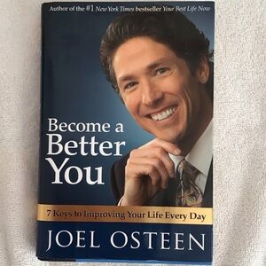Become a Better You by Joel Osteen - Blue Hardcover